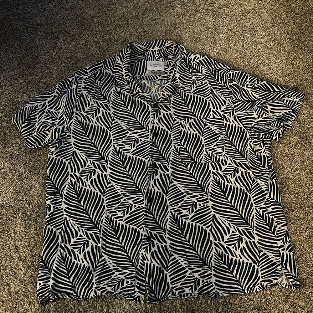 Patterned Button Up